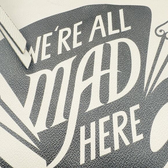 Disney Alice Through The Looking Glass Wristlet Clutch We’re All Mad Here - Picture 5 of 10